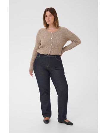 Coupe slim Jean KAFFE CURVE en bleu : devant