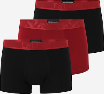 Boxers Emporio Armani en rouge : devant