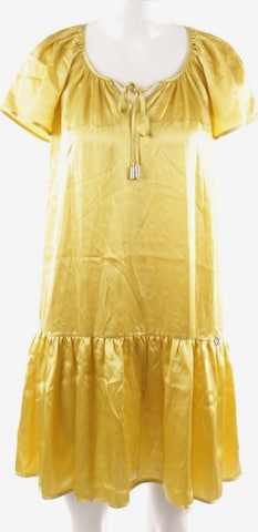 John Galliano Dress in XXS in Yellow: front