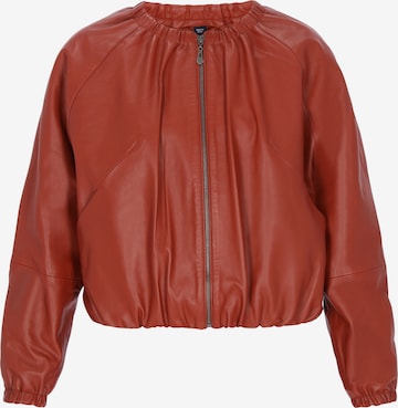 DreiMaster Vintage - Casaco meia-estação em vermelho: frente