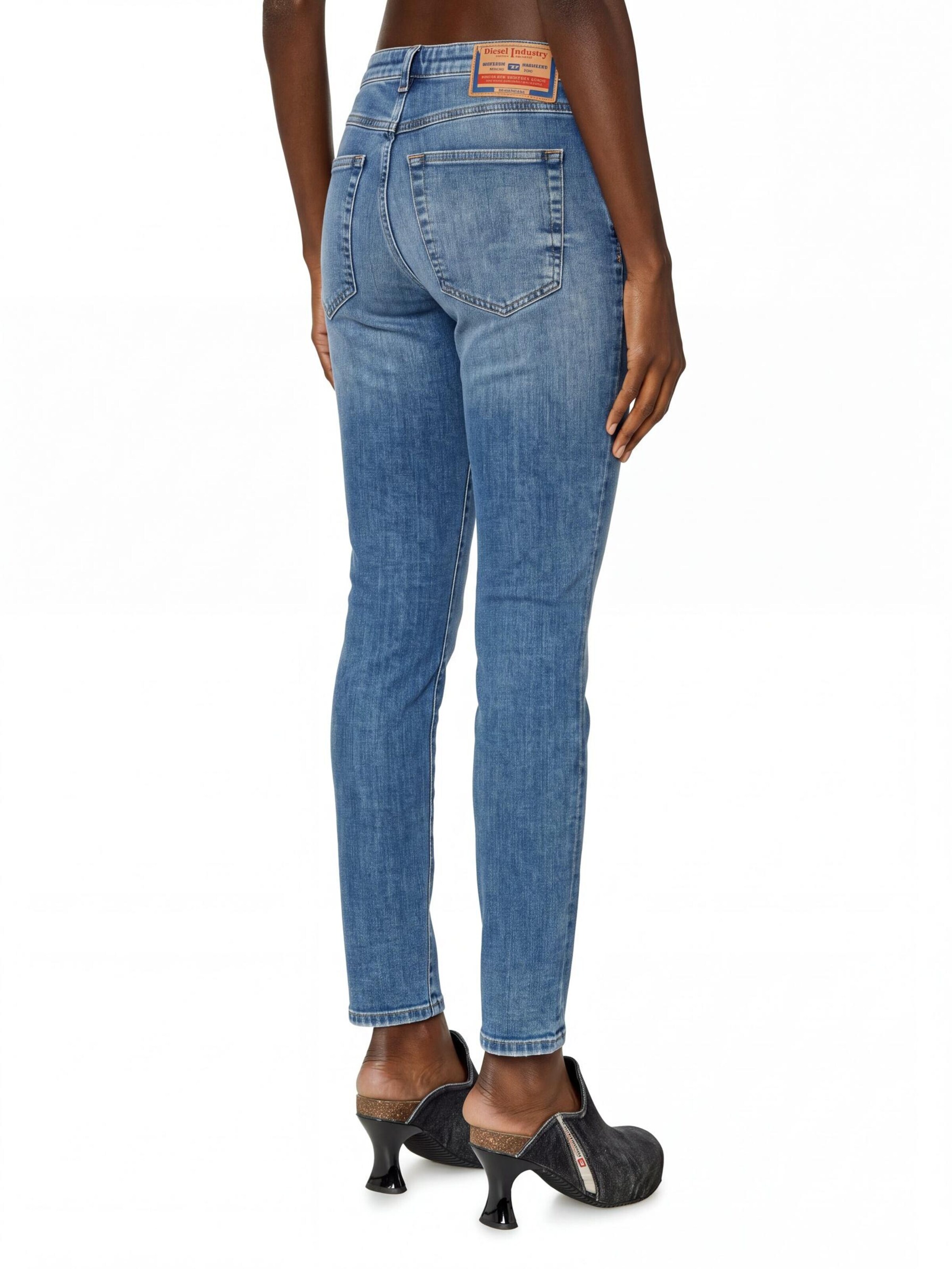 DIESEL Skinny Džíny '2015 Babhila' – modrá