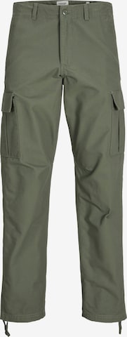 JACK & JONES Loosefit Gargohousut 'Kane Barkley' värissä vihreä: etupuoli