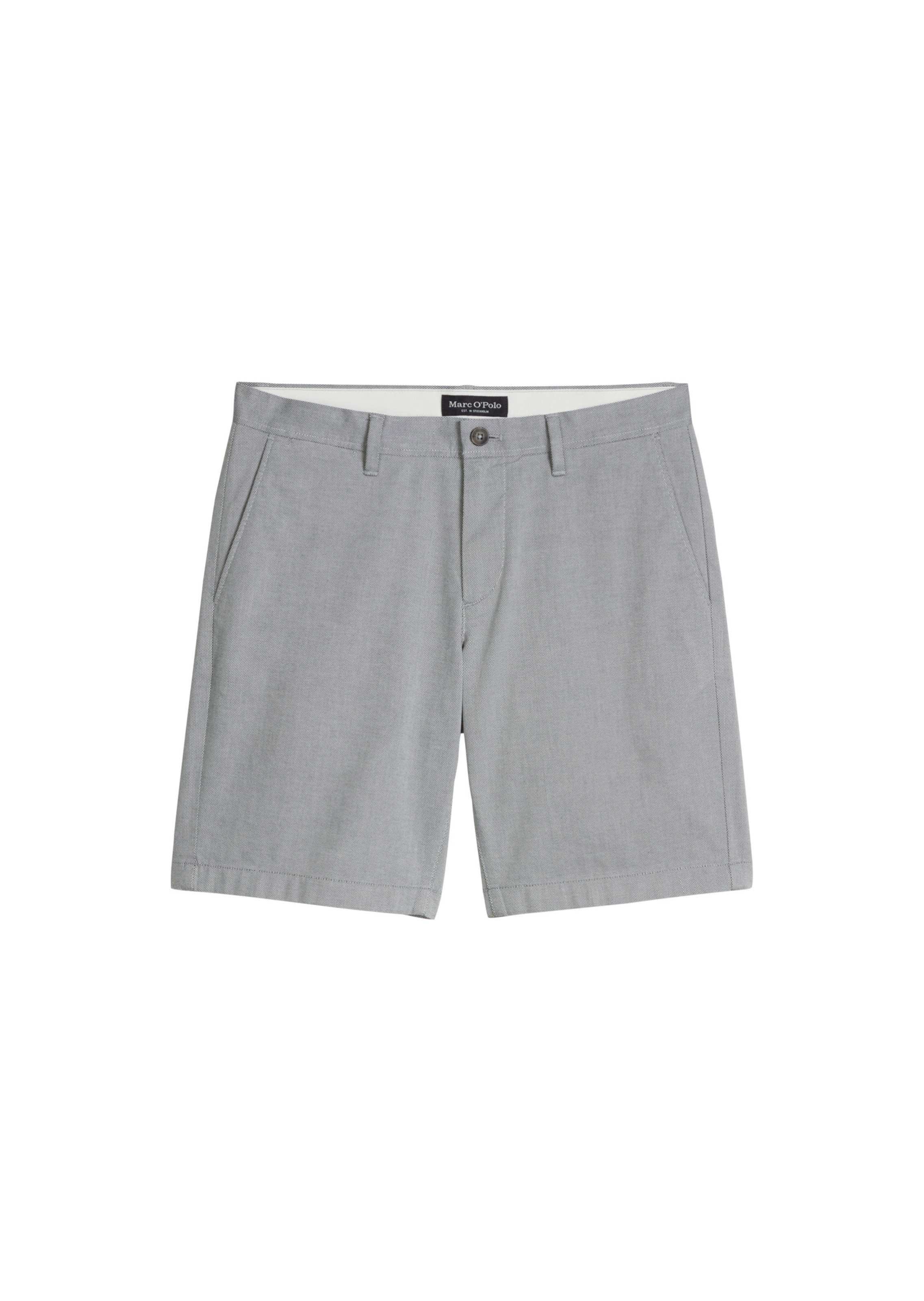 Marc O'Polo Slimfit Broek 'Salo' in Grijs: voorkant