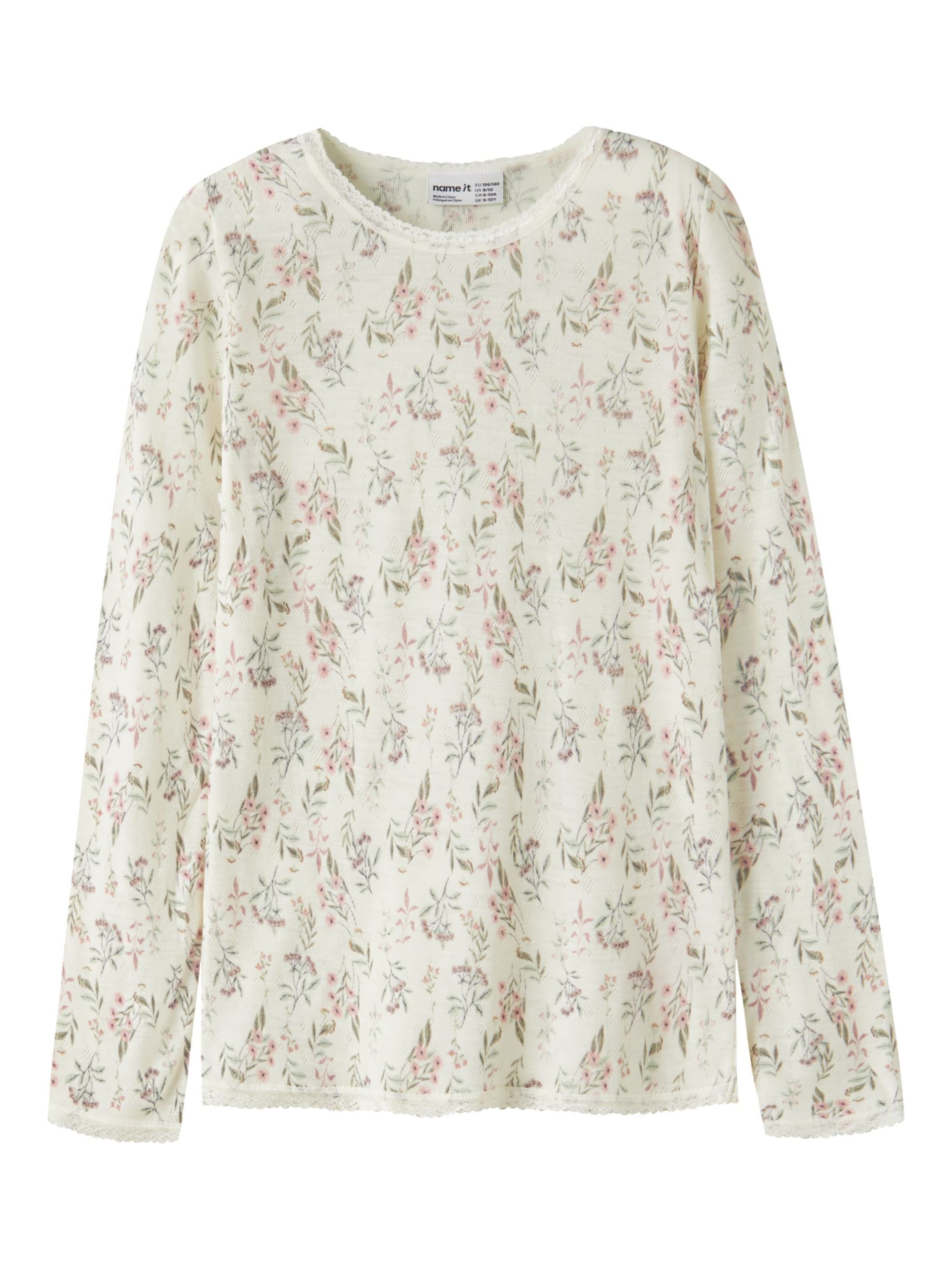 NAME IT Shirt in Weiß: Vorderseite