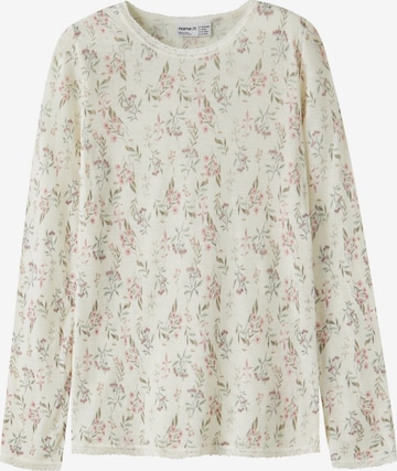 Maglietta di NAME IT in bianco: frontale