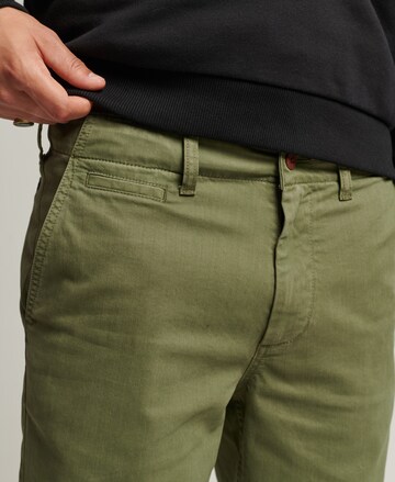 Superdry Regular Chino Pants in Green