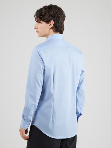 Michael Kors Slim Fit Риза в синьо: отзад