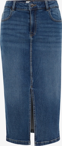 mėlyna WE Fashion Sijonas: priekis