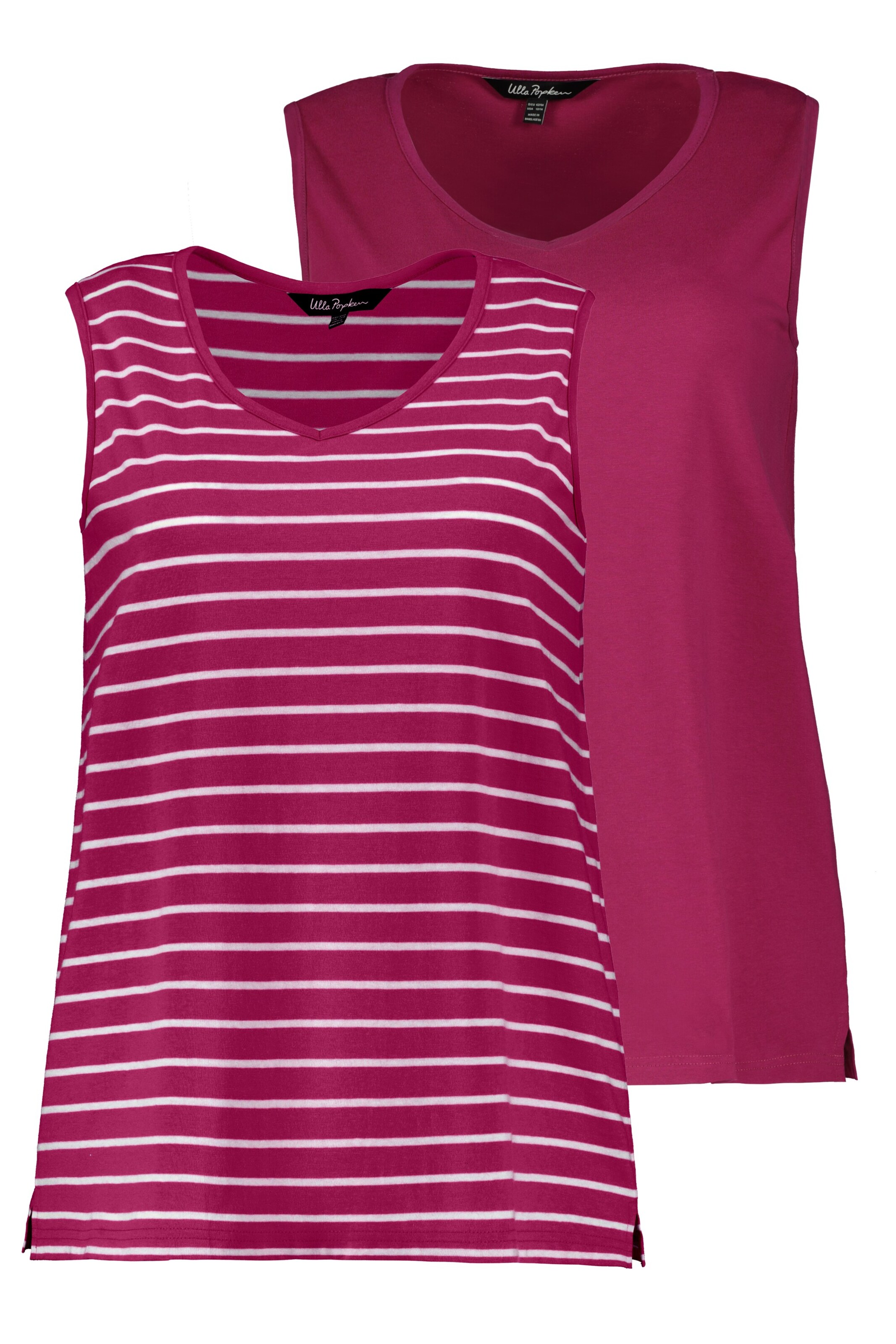 Ulla Popken Top in Pink: Vorderseite