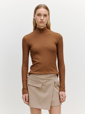 EDITED Shirt 'Manon' in Brown: front