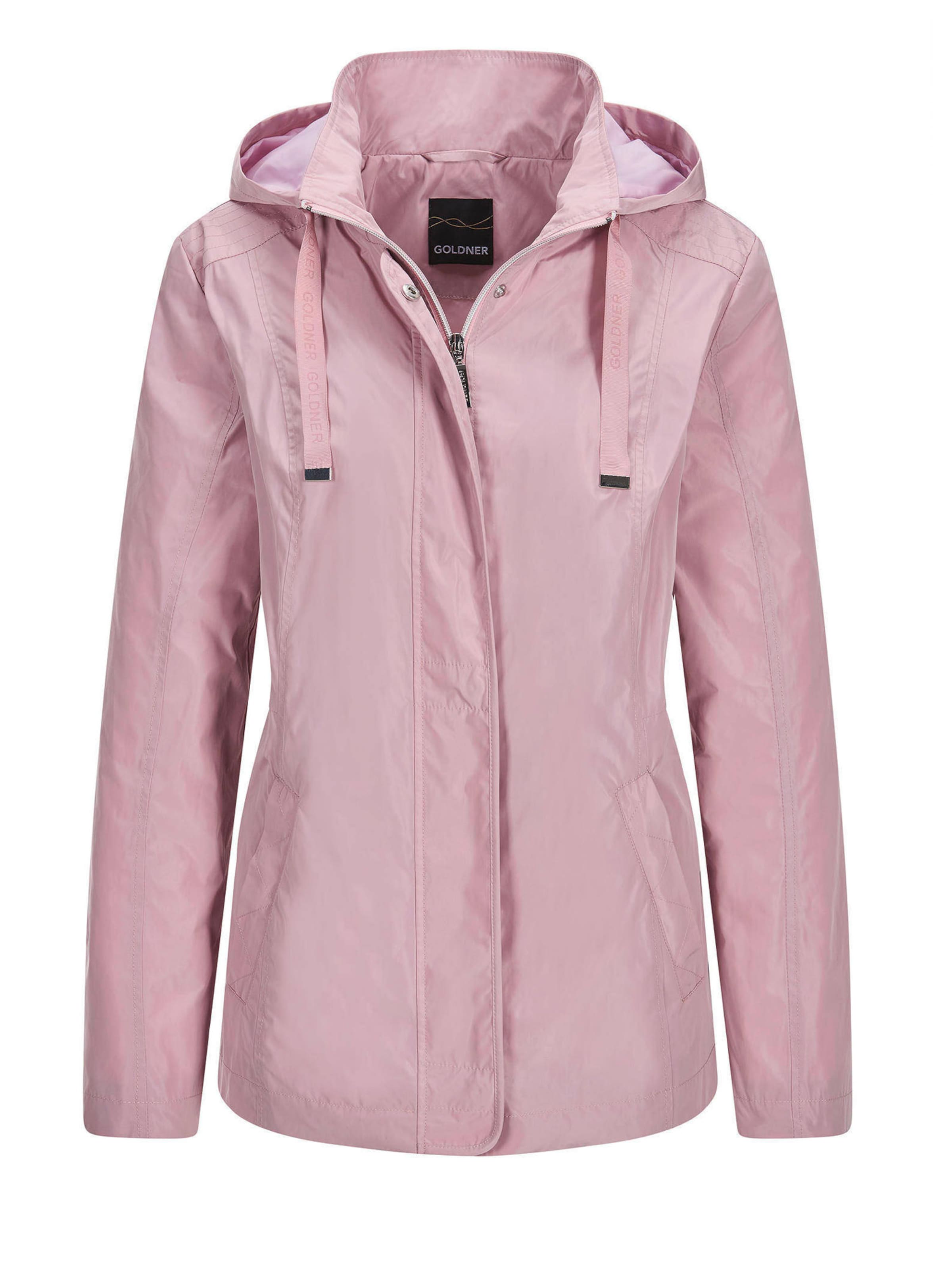 Veste mi-saison Goldner en rose : devant