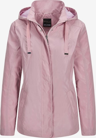 Veste mi-saison Goldner en rose : devant