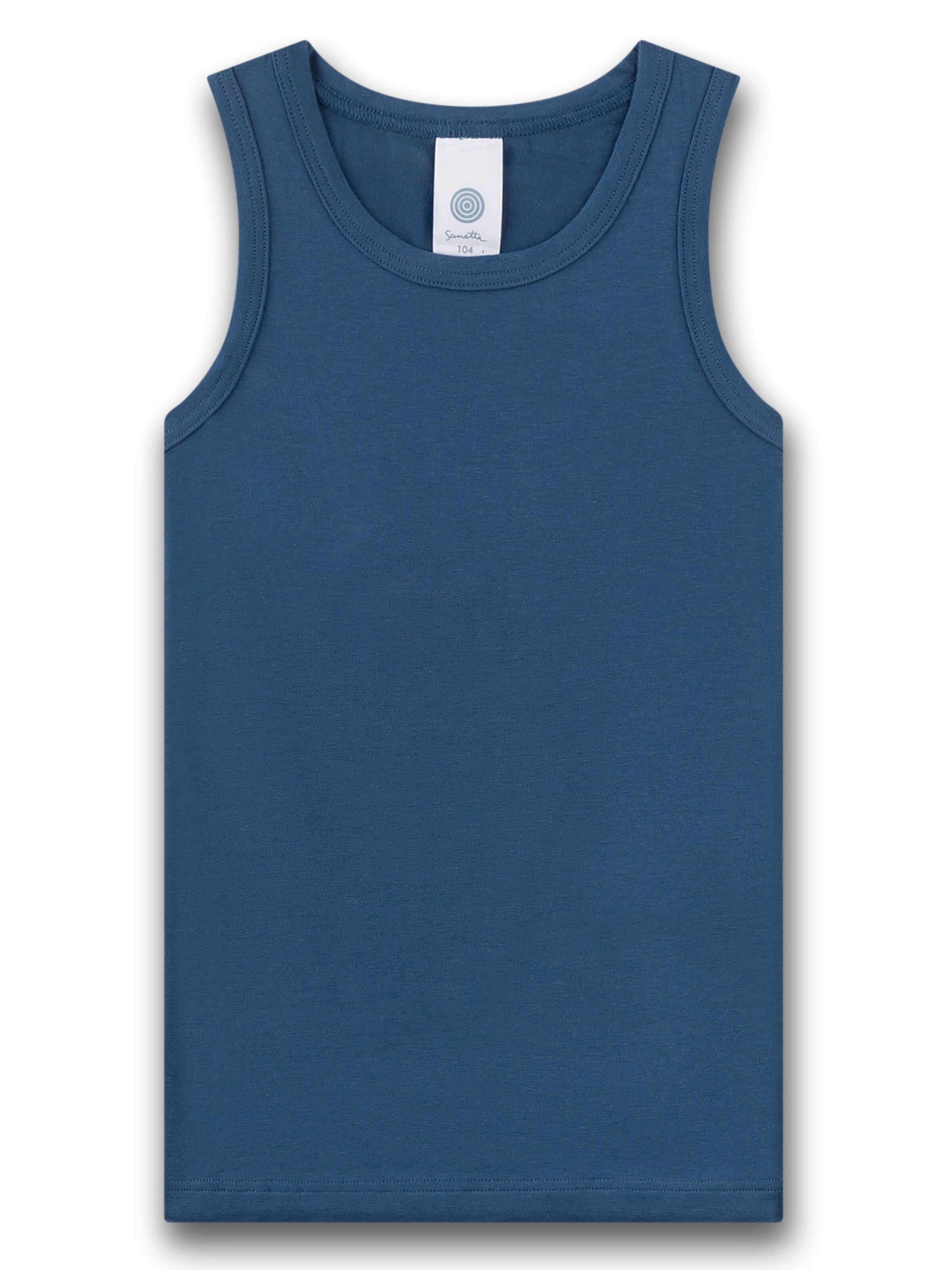 Maglietta intima di Sanetta in blu