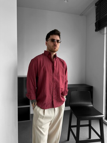 Kleidermafia Regular Fit Hemd‌‌‌‌‌‌ in Rot