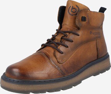 bugatti Veterboots 'Atlanta' in Bruin: voorkant