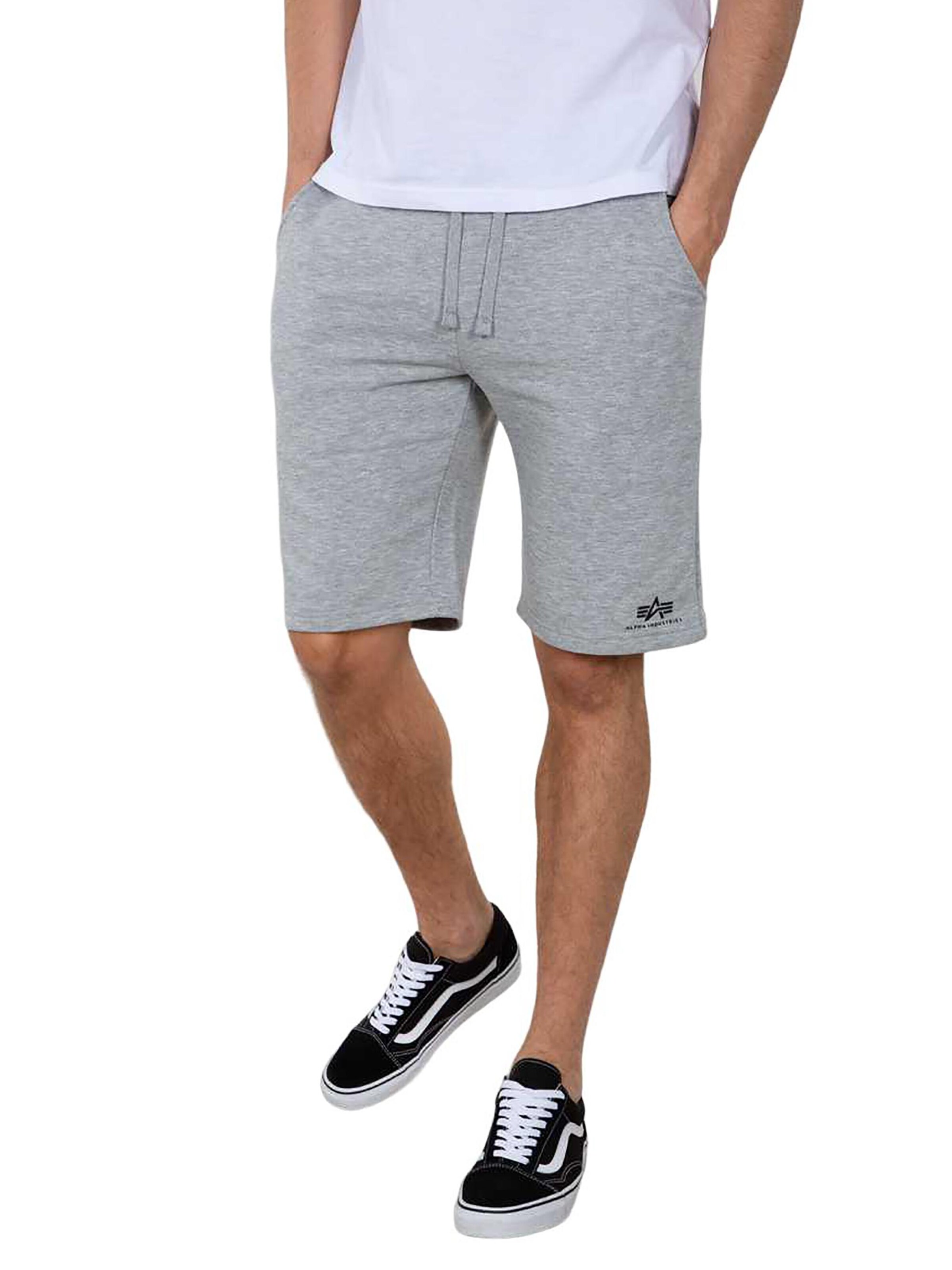 ALPHA INDUSTRIES Regular Hose 'SL'‌ in Grau