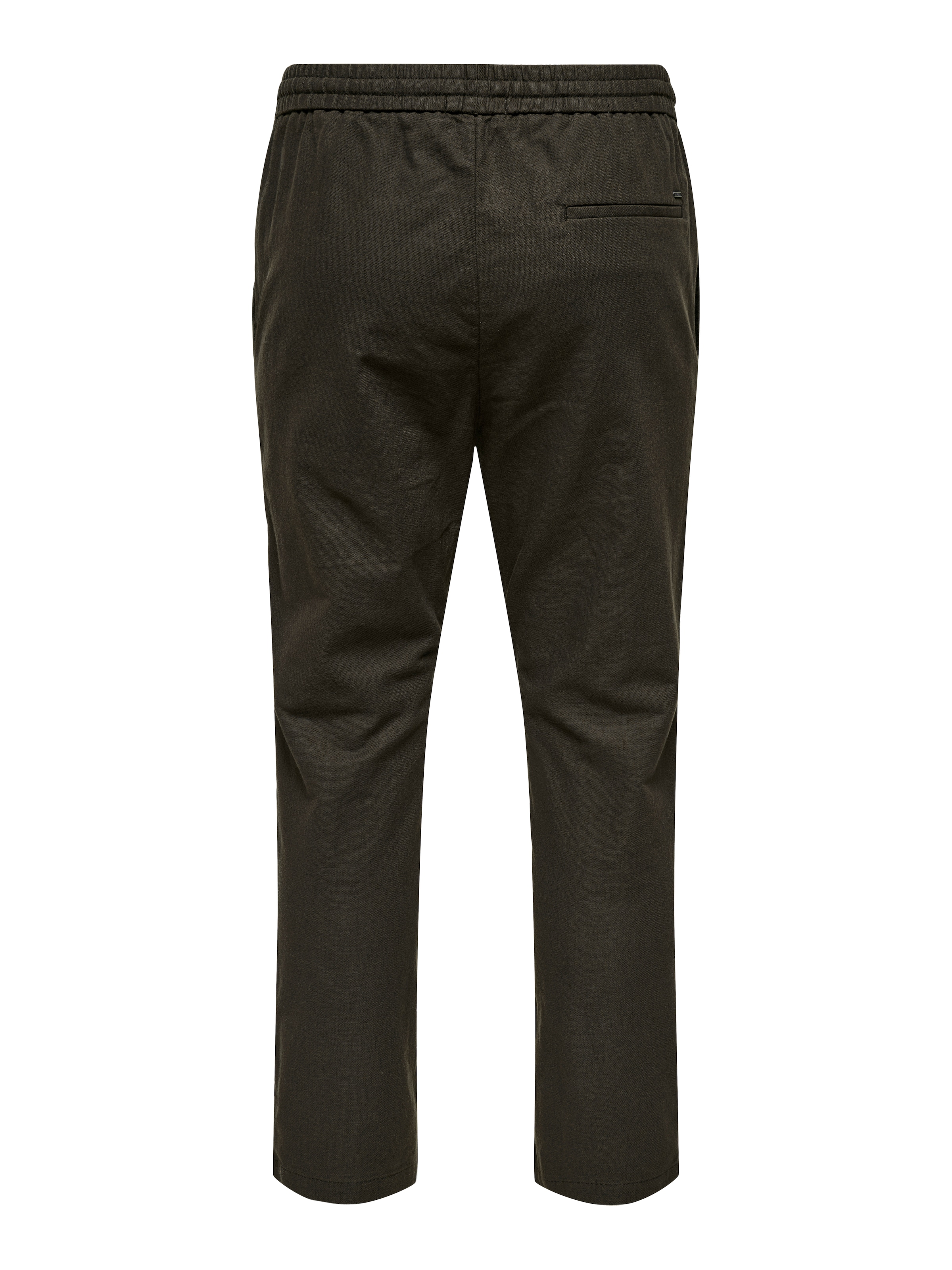 Only & Sons Tapered Trousers 'ONSLINUS' in Brown
