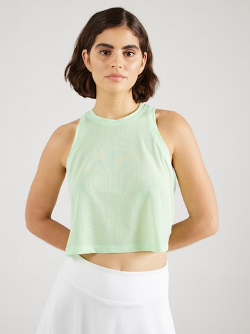 NIKE Sports Top 'ONE CLASSIC' in Green: front
