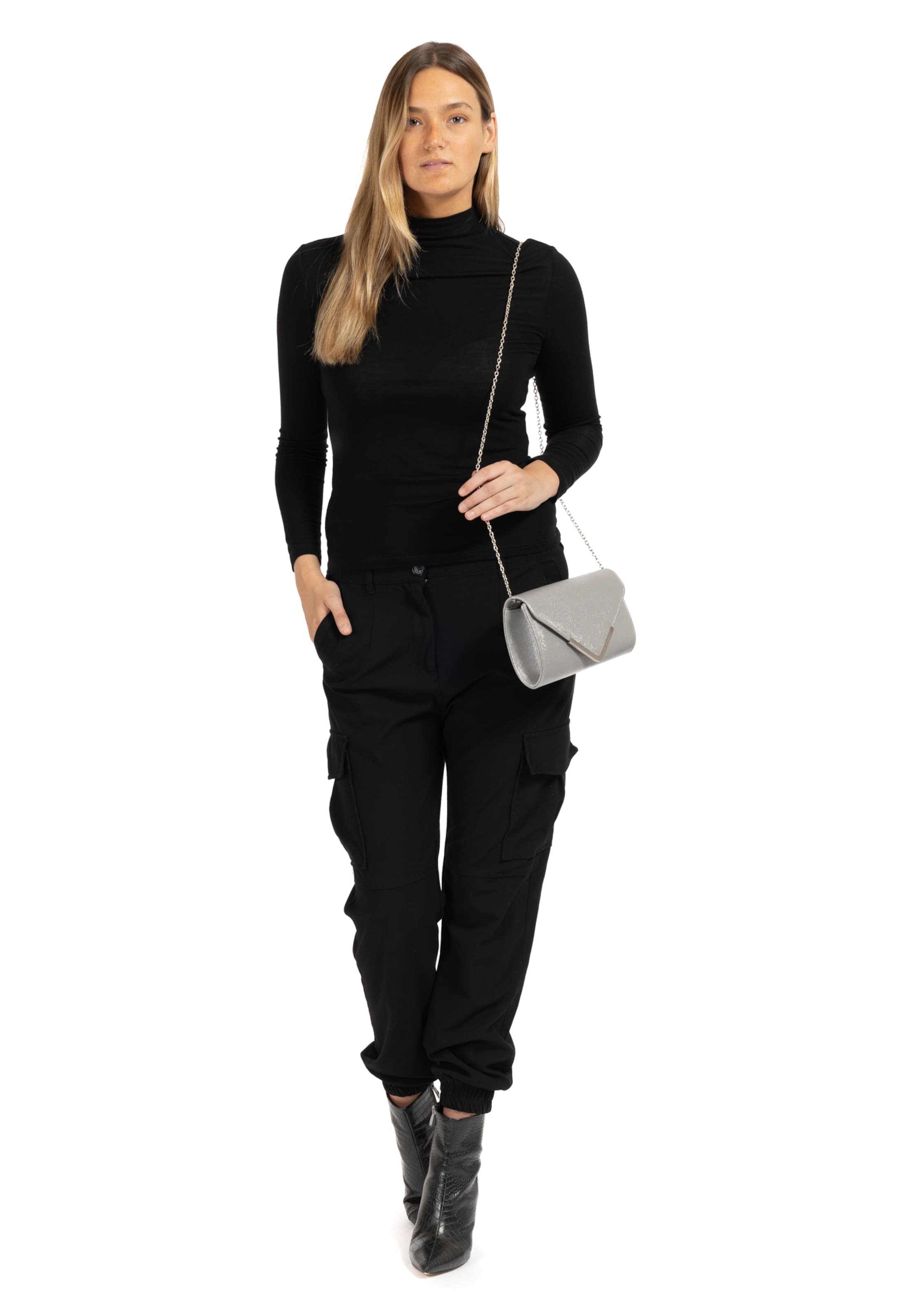 Tamaris Pidulik käekott 'Amalia', värv Hõbe: eest vaates