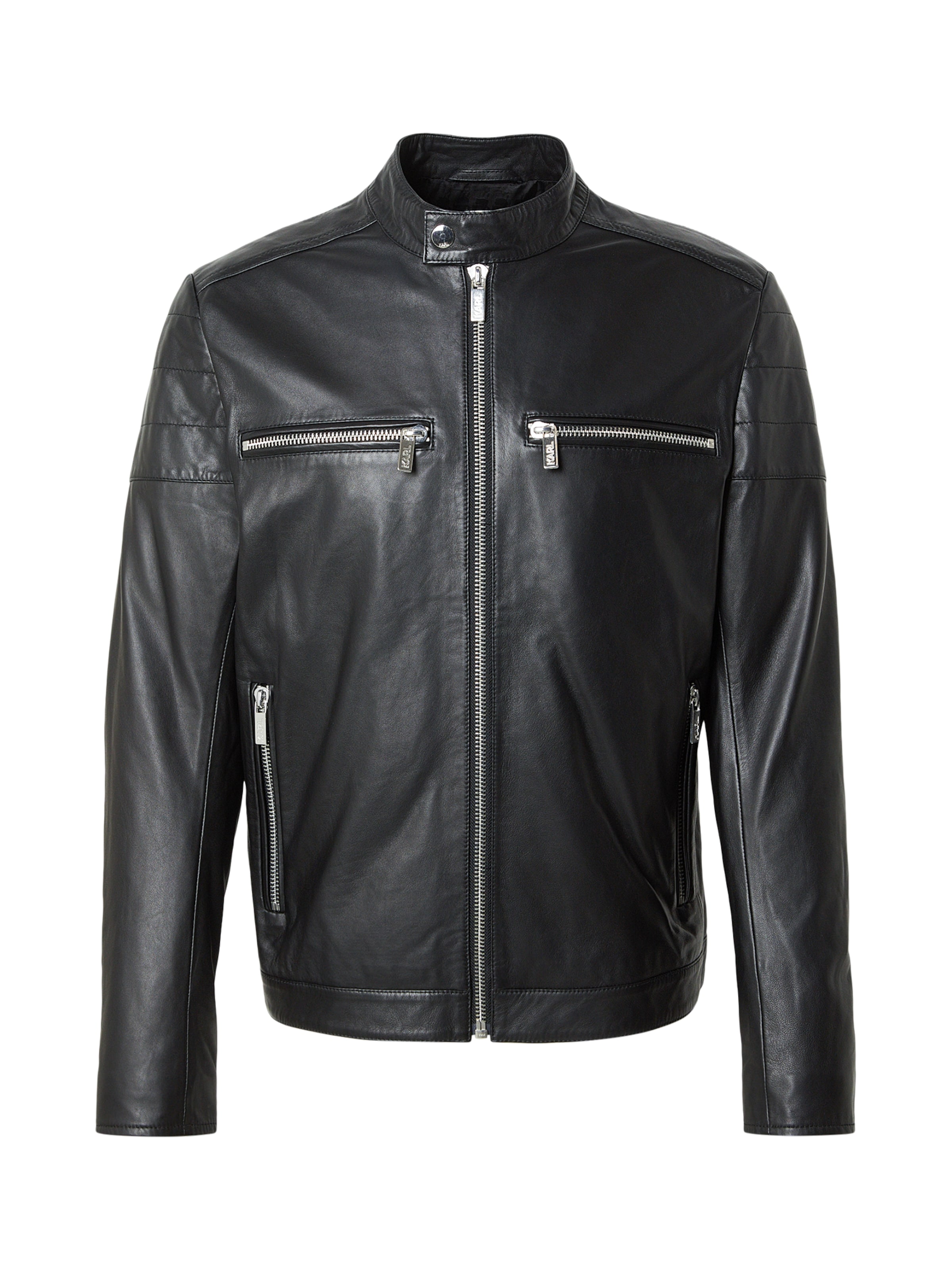 Demisezoninė striukė iš Karl Lagerfeld, spalva – juoda, Prekių apžvalga