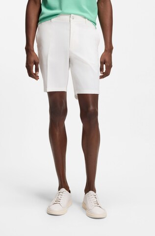 BOSS Slim fit Chino Pants 'H-Kane1' in White: front