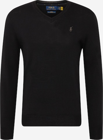 Polo Ralph Lauren Pullover in Schwarz: predná strana