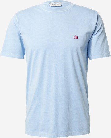 T-Shirt SCOTCH & SODA en bleu : devant