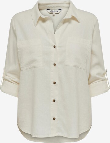 ONLY Blouse 'ONLYasmin-Caro' in White: front