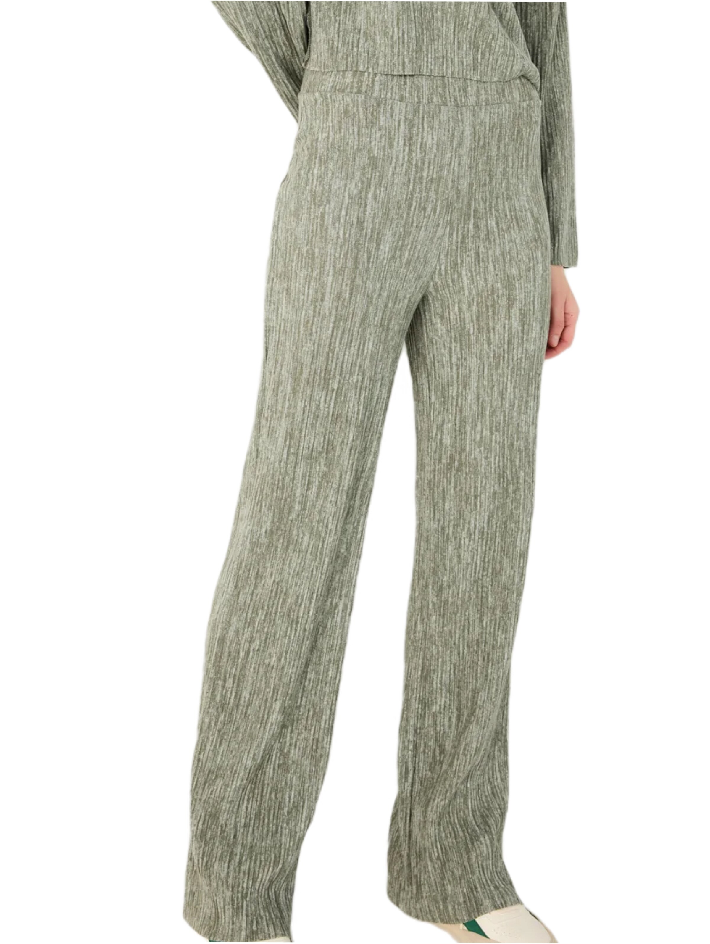 No Matter What Wide leg Trousers in Green