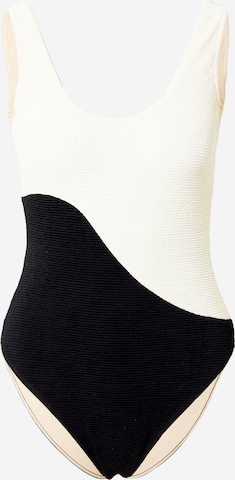 Underprotection Bralette Swimsuit 'YRSA' in Black: front