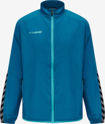 Veste de sport Hummel en bleu : devant