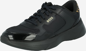 BOSS Black Sneakers low 'Dean' i svart: forside