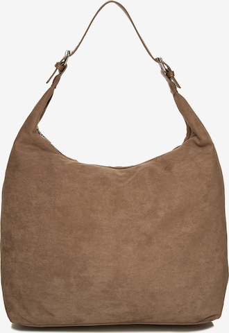 Emma & Kelly Handbag in Brown: front