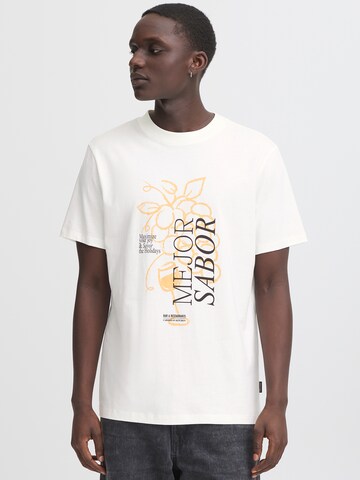 T-Shirt 'BHJOGVAN' BLEND en blanc : devant
