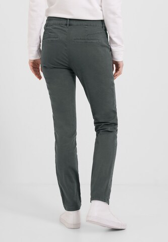 CECIL Slim fit Pants in Grey