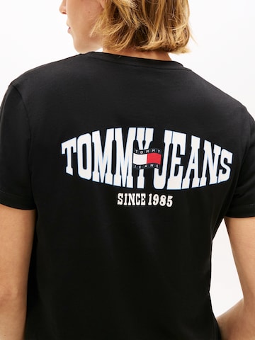 Tommy Jeans Тениска в черно
