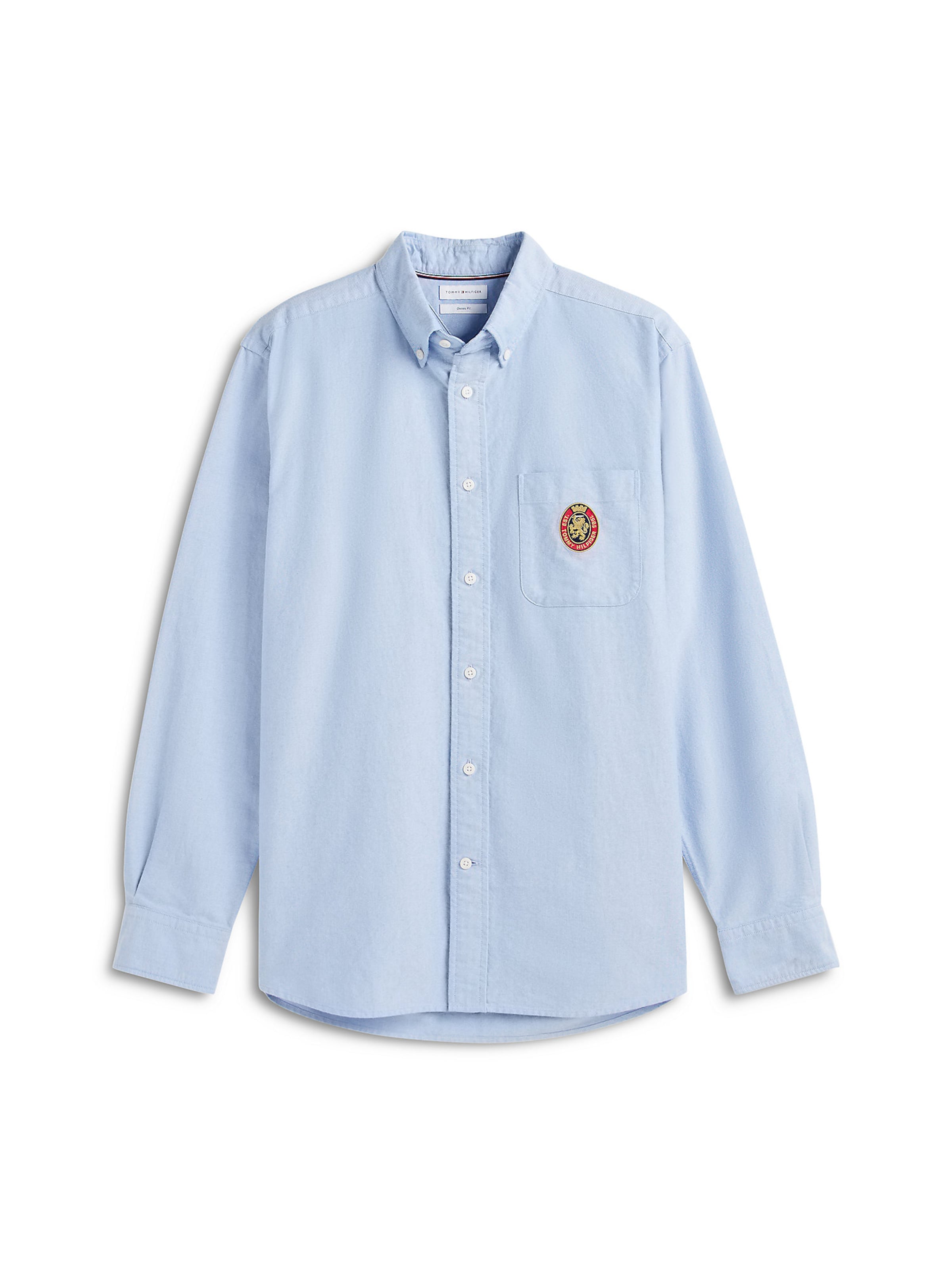 TOMMY HILFIGER Button Up Shirt 'Heritage' in XS in Light blue, Item view