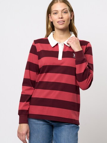 U.S. POLO ASSN. Sweatshirt 'Kamille' i rød: forside