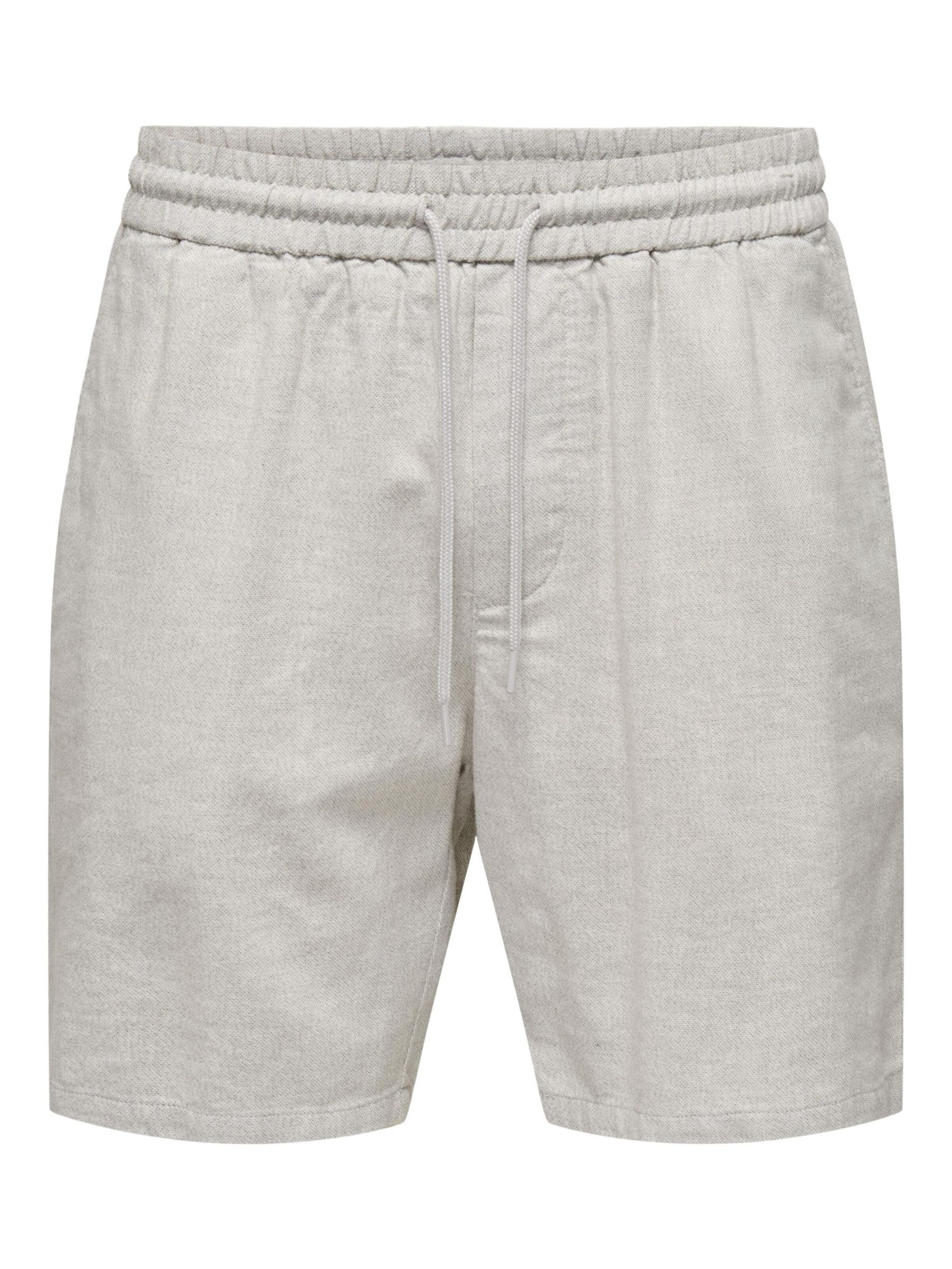 Only & Sons - Pantalón 'ONSTel' en blanco: frente