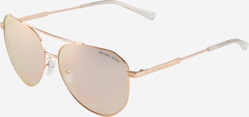 Lunettes de soleil MICHAEL Michael Kors en or : devant