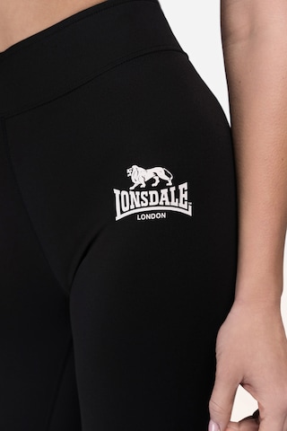 LONSDALE Скинни Леггинсы 'CALDMORE' в Черный