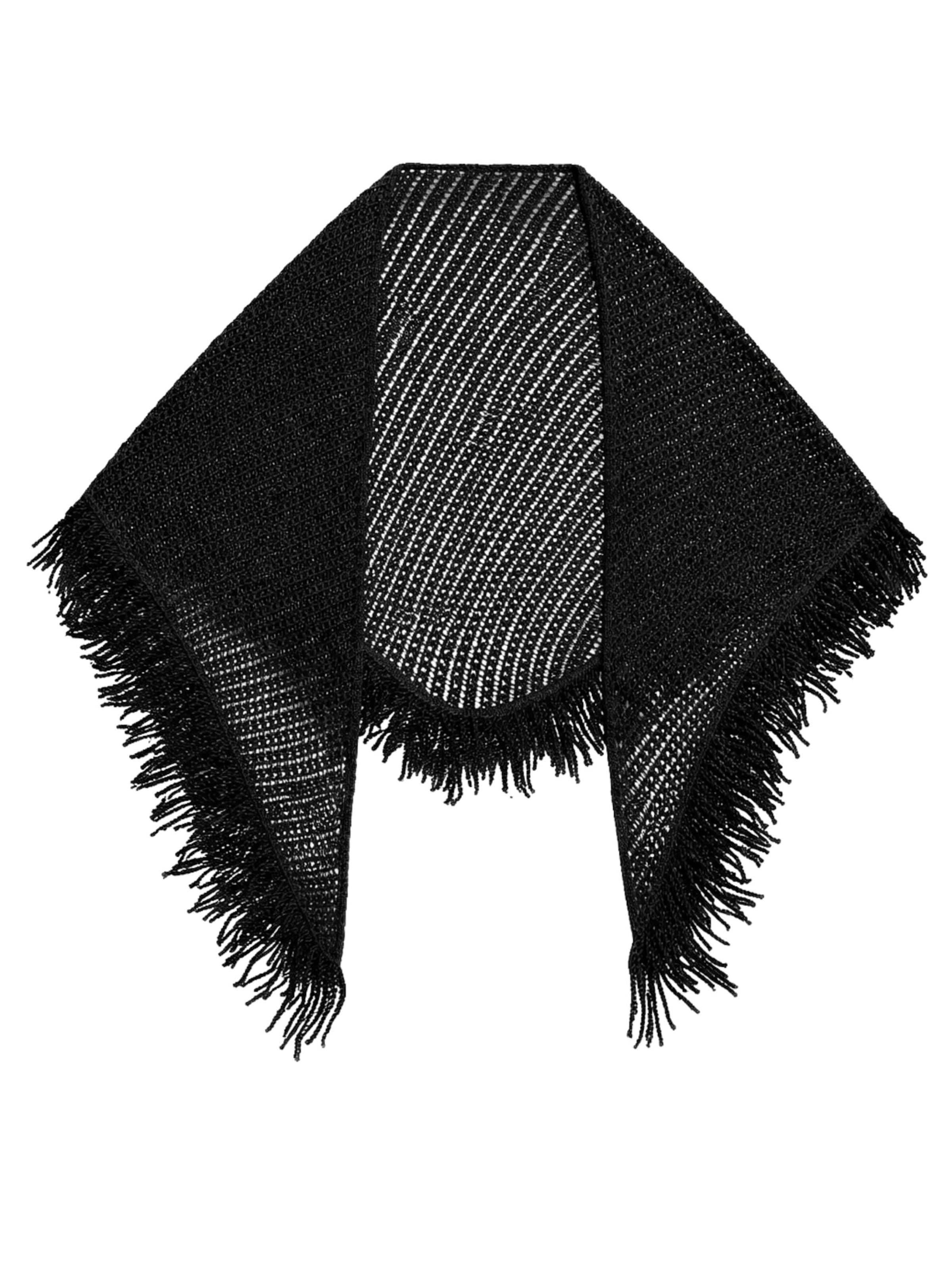 Simona Corsellini Scarf in Black: front
