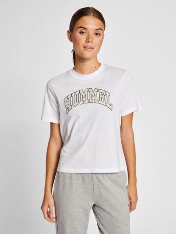Hummel T-Shirt 'Gill' in Weiß: Vorderseite
