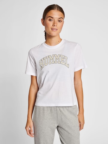 Hummel Shirt 'Gill' in Wit: voorkant