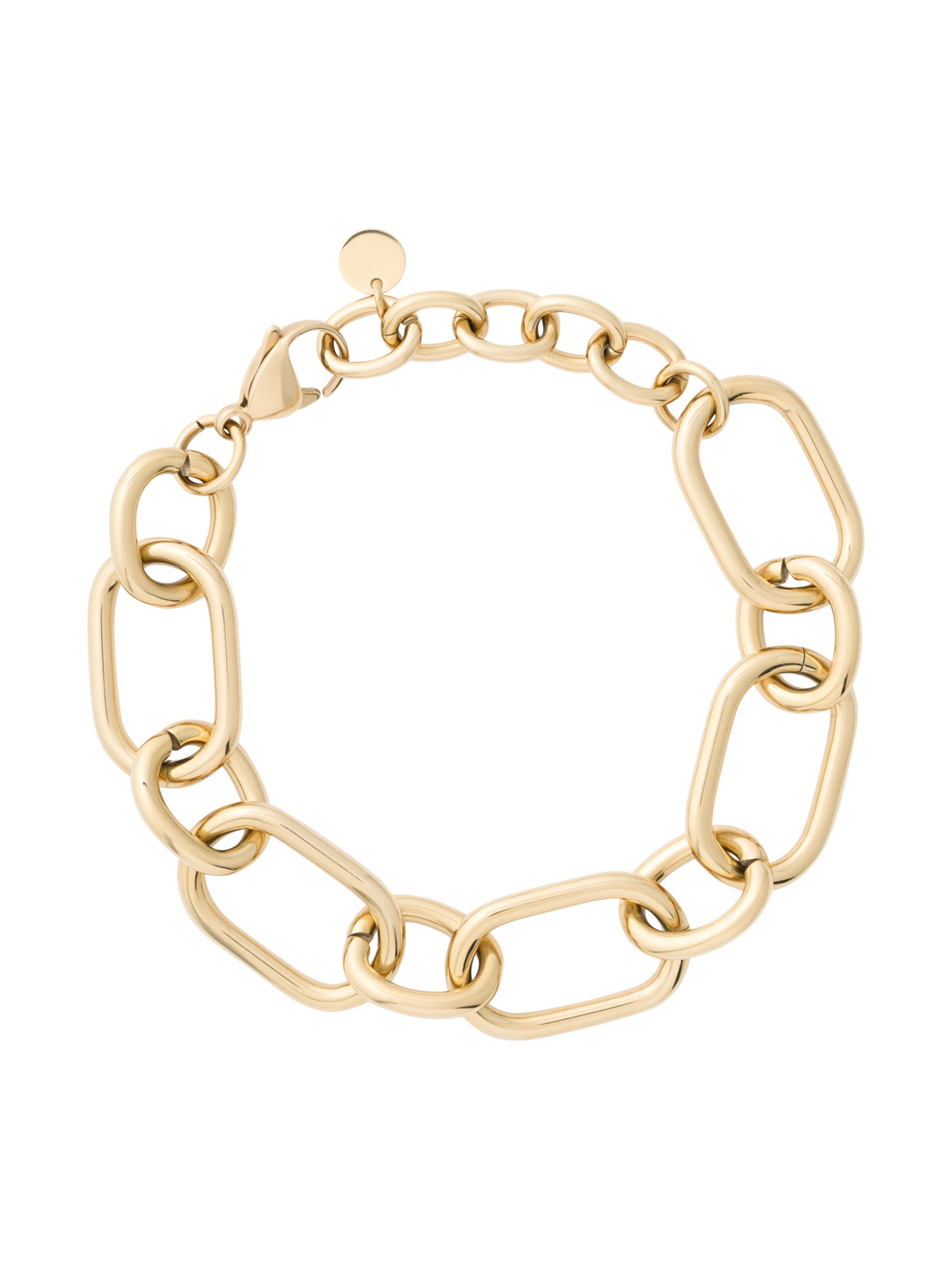 A&C Oslo – Nordic Design Jewellery Bracelet 'Steel - Essentials - Bracelet' in Gold: front