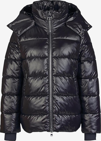 Barbour International Winterjas 'Chicago' in Zwart: voorkant