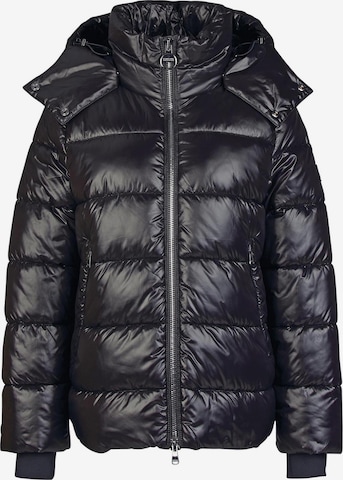 Barbour International Zimní bunda 'Chicago' – černá: přední strana