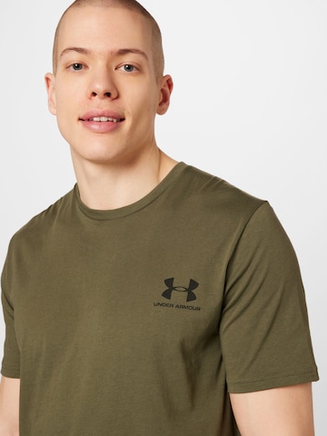 T-Shirt fonctionnel UNDER ARMOUR en vert