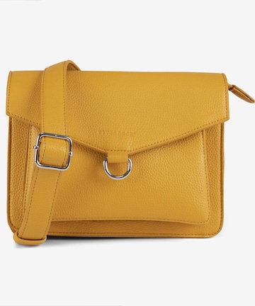 Vivisence Handtasche 'T0003' in Gelb: Vorderseite