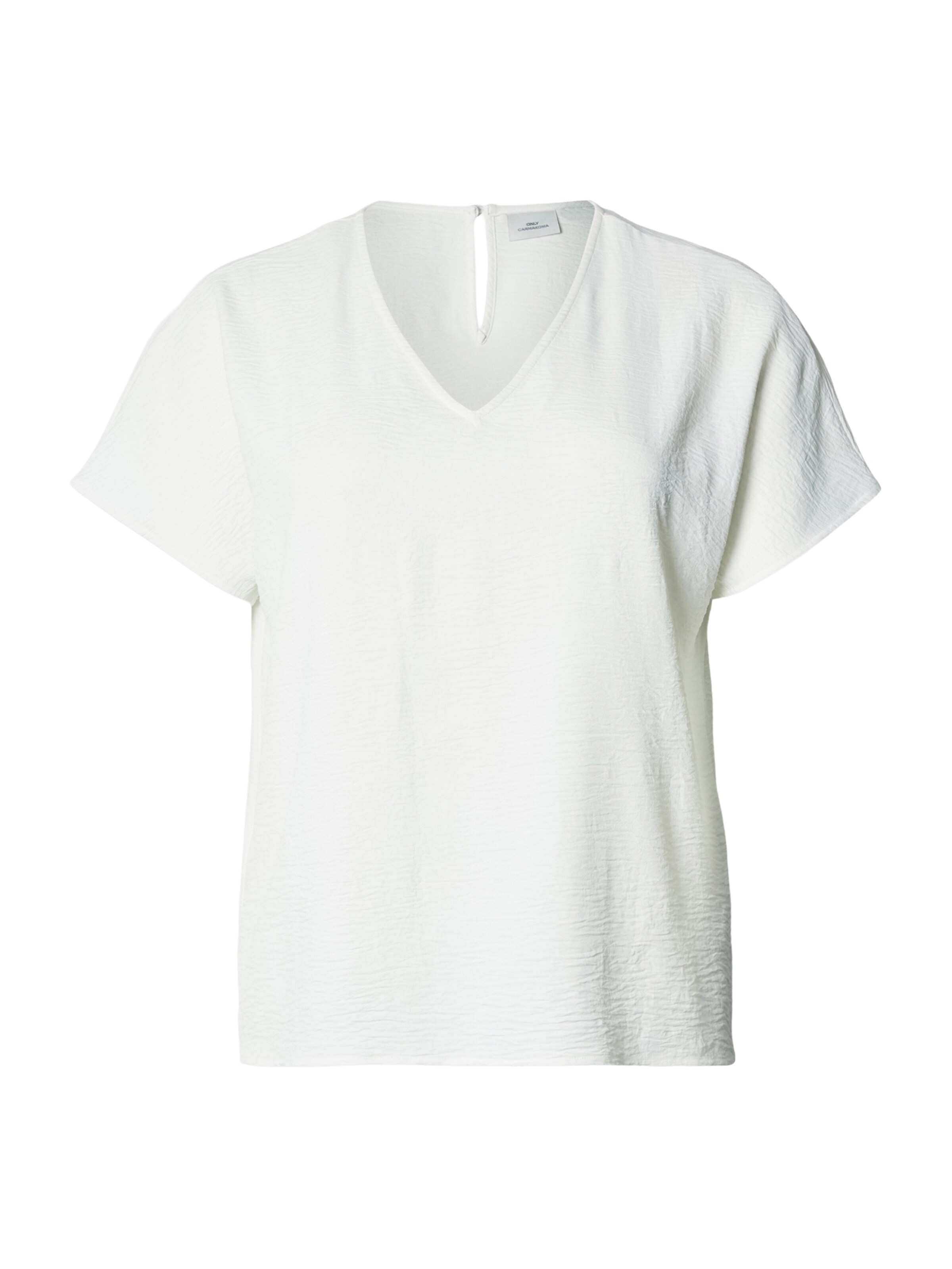 T-shirt 'CARMetta' ONLY Carmakoma en blanc : devant